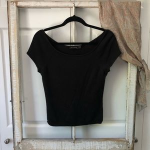The Limited Simple Black Top